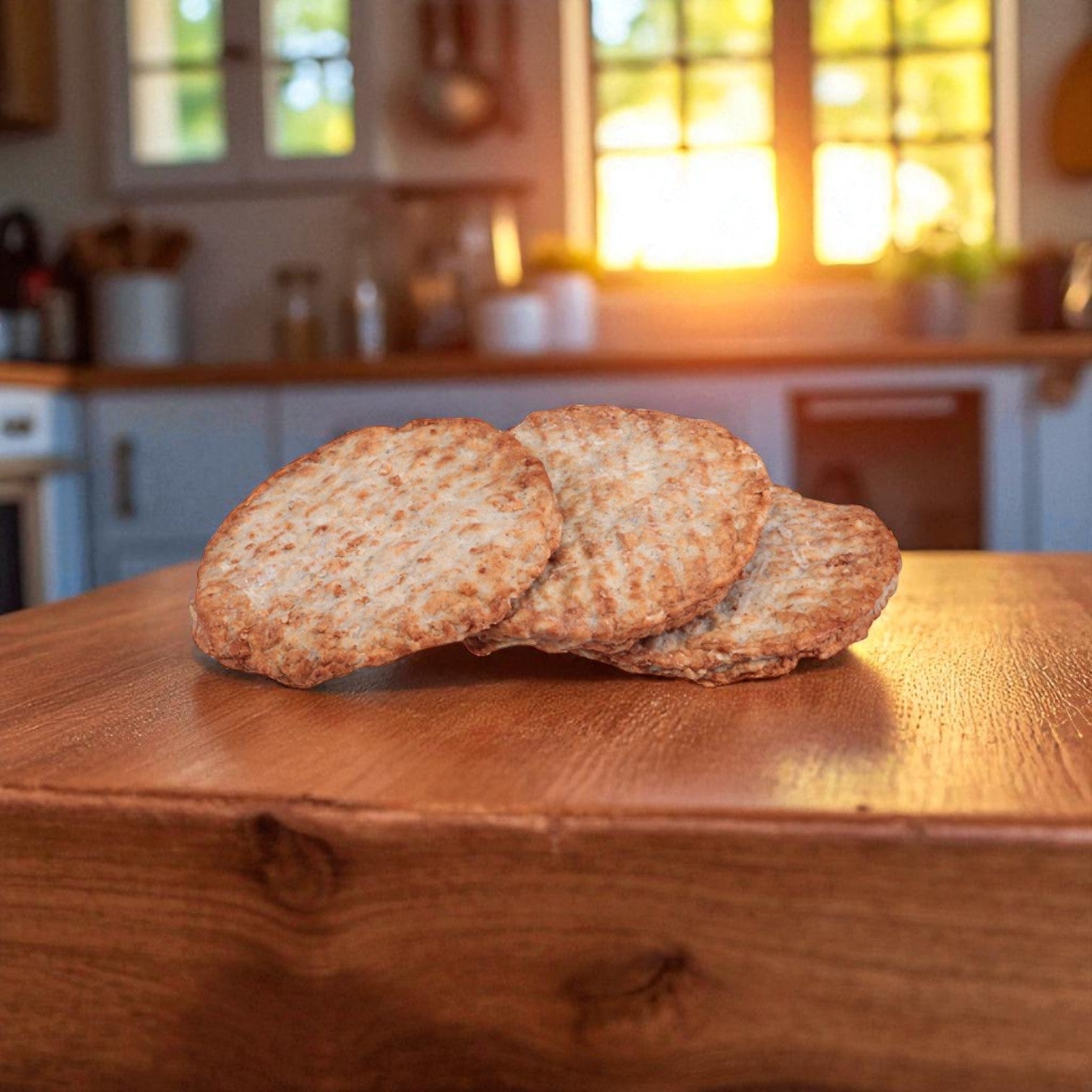 Jones Dairy Natural Sausage Turkey Patties Cooked -107 Pack (1.5 Oz)- 1 Case