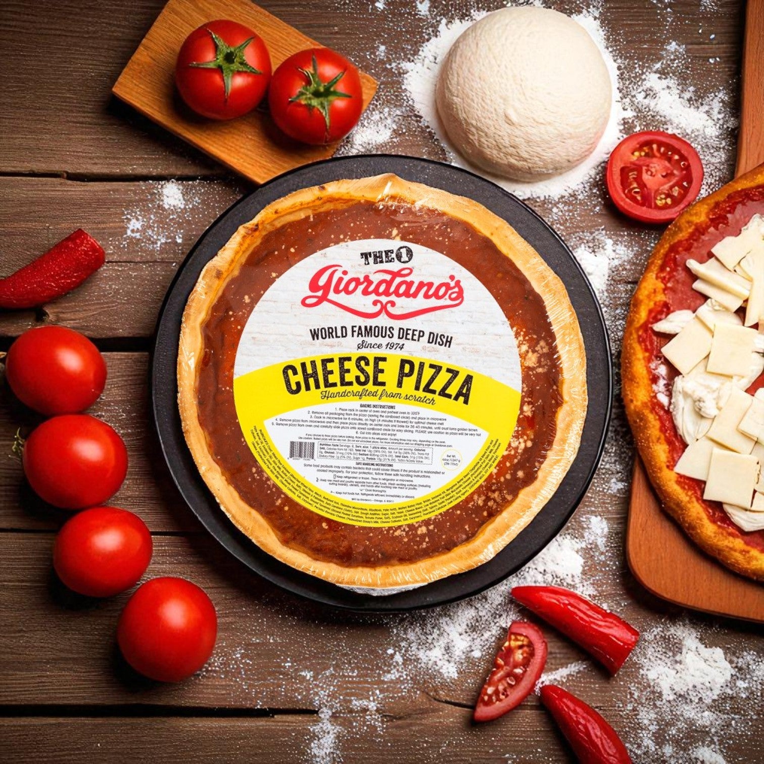 Giordano’s Classic Deep Dish Duo: Cheese & Pepperoni