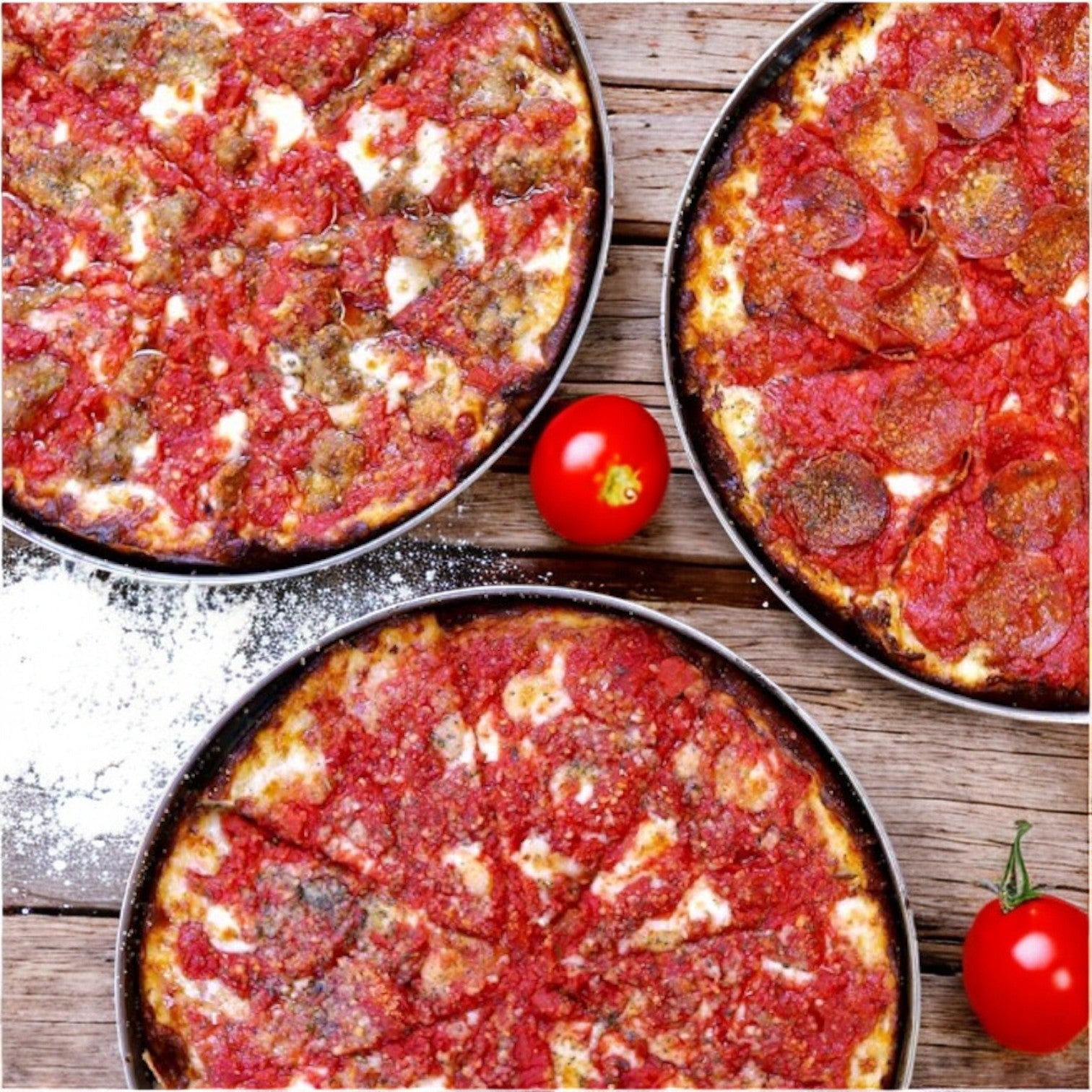 Labriola Pizza Chicago- Deep Dish 3 Pack Combo!