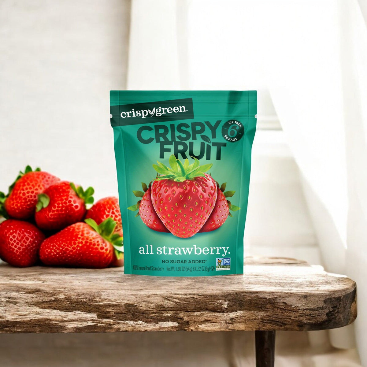 Crispy Fruit Freeze-Dry Strawberry -0.35 oz -1 Count