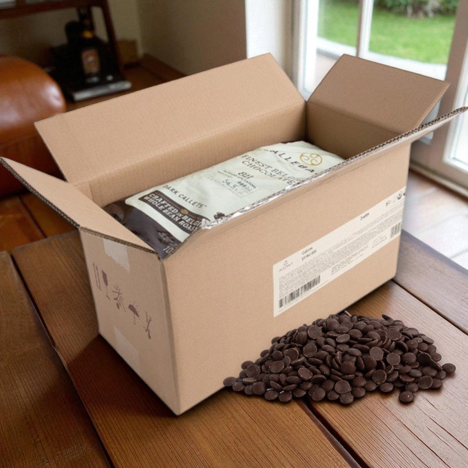 Callebaut #811 Bittersweet Chocolate Discs – 2/10 kg