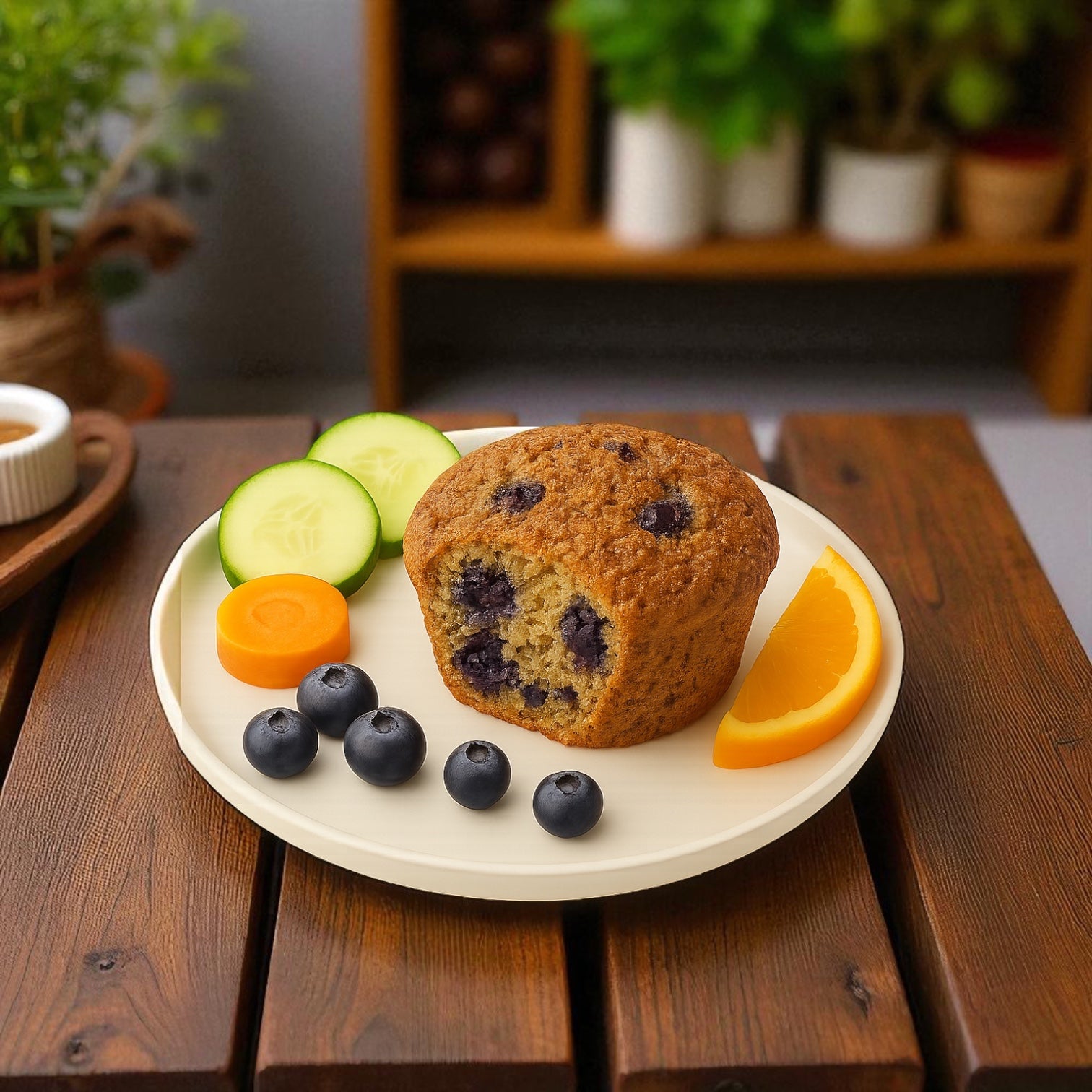 Garden Lites Blueberry Oat Muffins, 40 oz - 3 Count