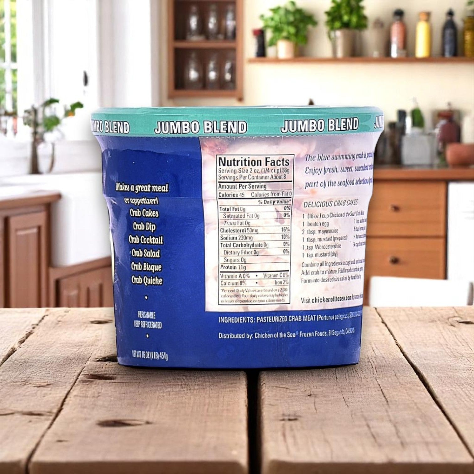 Chicken of the Sea Crab Meat, 16 oz – Premium Quality, Ready to Serve