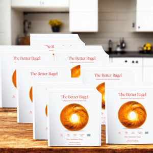 Better Brand - The Cinnamon Better Bagel - 8  Bags, 32 Total Bagels!  In Stock-Ready to Ship!
