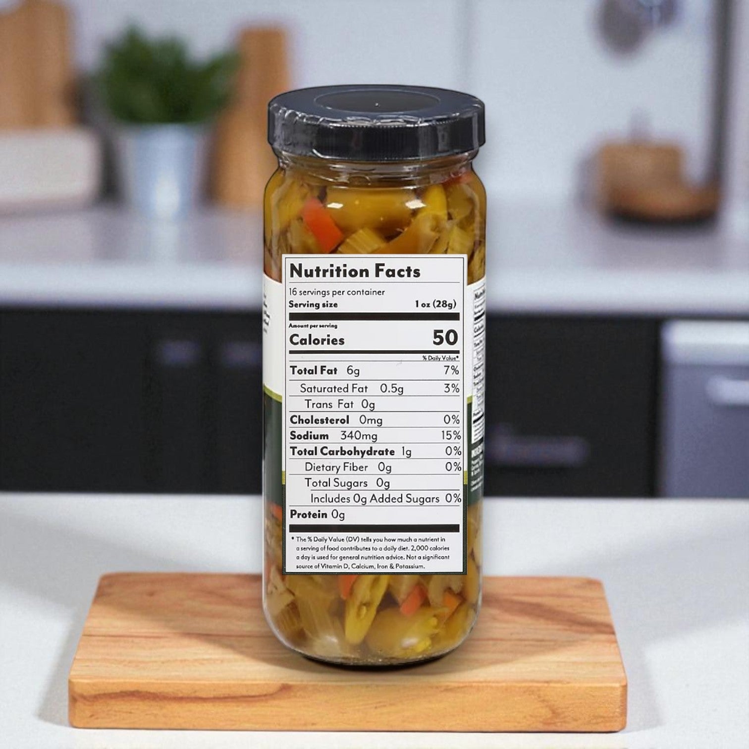 Buona Giardiniera, Hot, Chicago Style – 16 oz