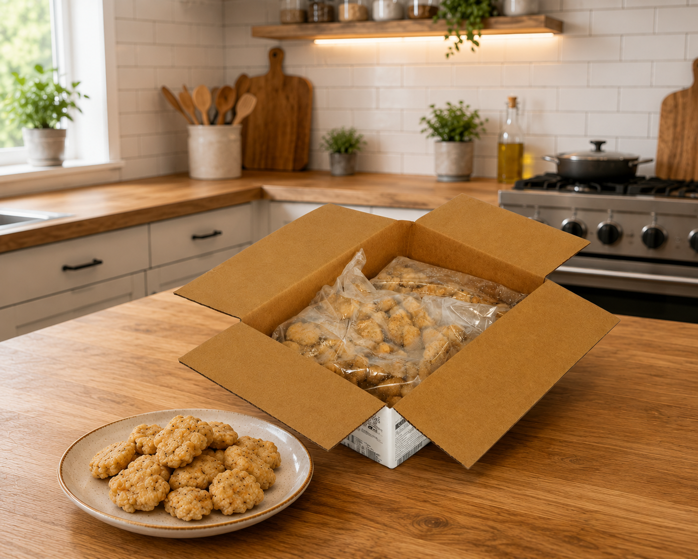 Halal Chicken Wing Boneless Fully Cooked Gluten-Free Halal - Sysco Classic- 2/5 lb
