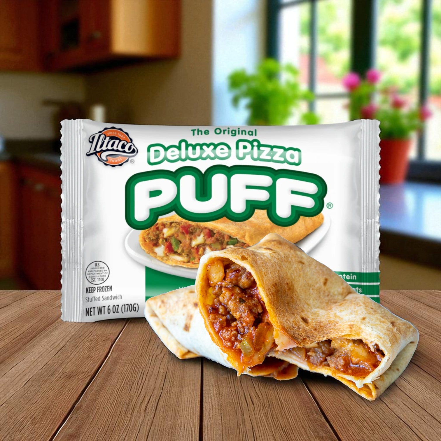 Iltaco Deluxe Pizza Puffs — 24 oz, 4 A Pack