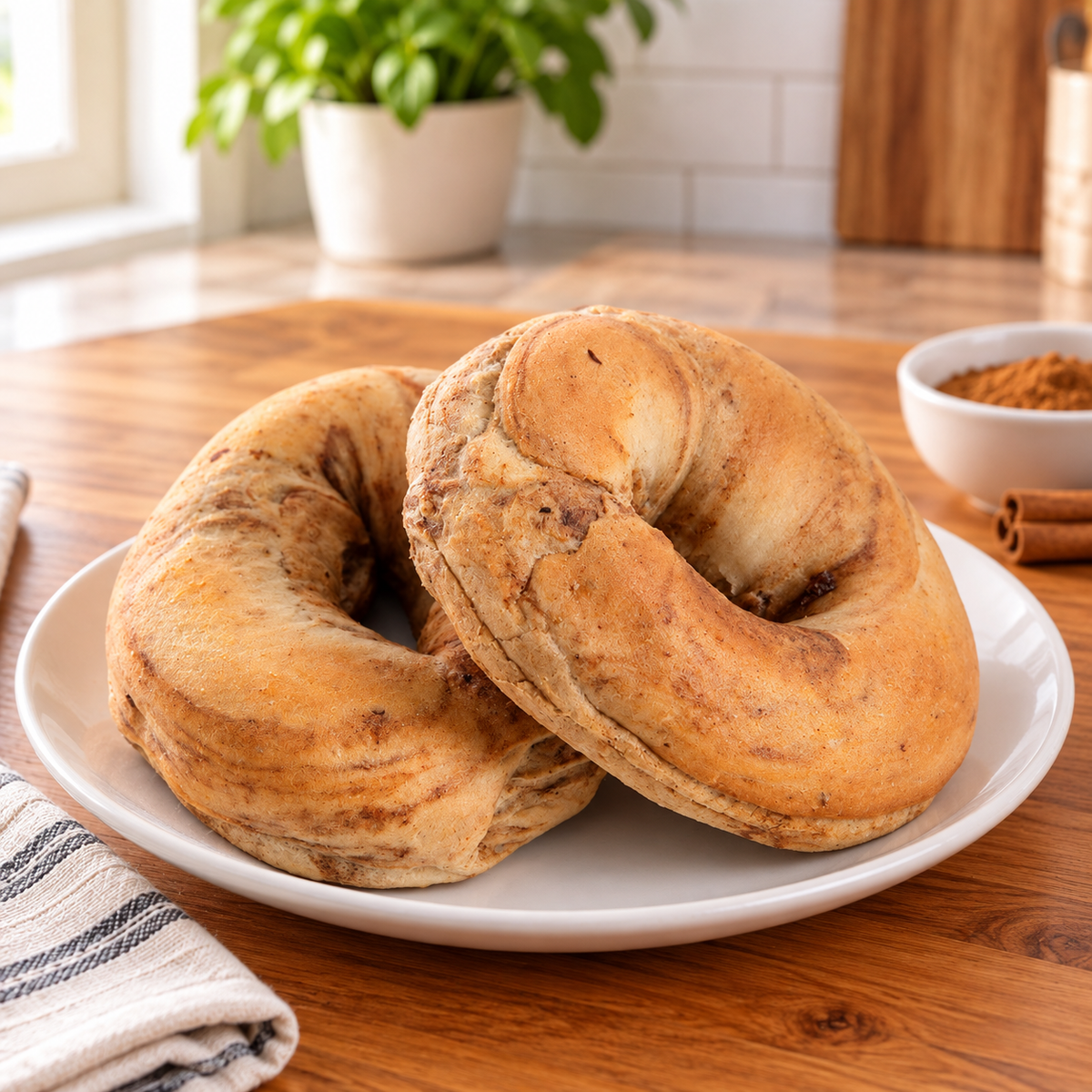 Lender's Cinnamon Raisin Bagels – Sliced, 2.3 oz Each | 12 Packs × 6 Bagels. - 1 Case
