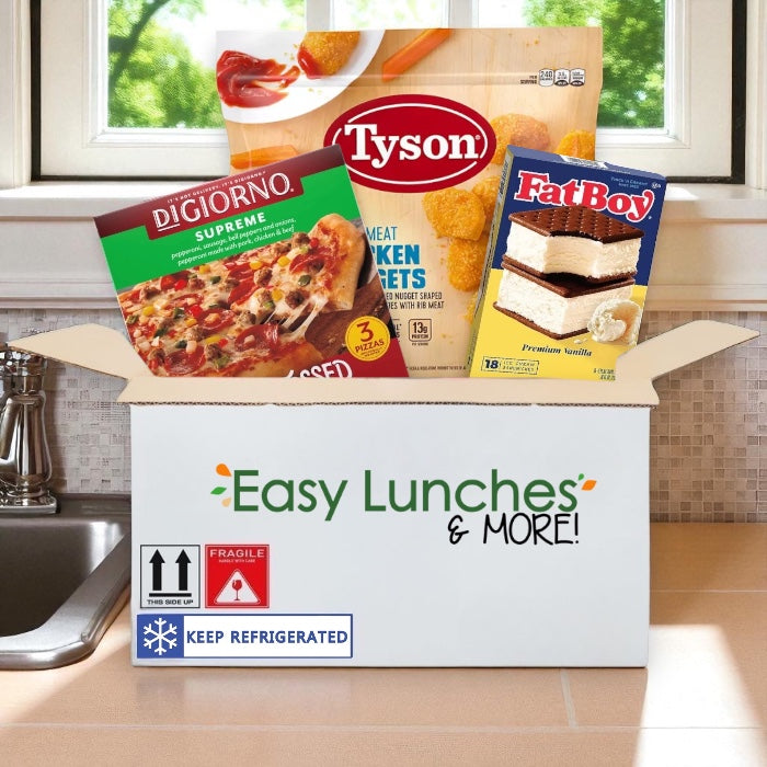 Frozen Pizza, Chicken Nuggets & Ice Cream Sandwiches  (Bundle of 3)