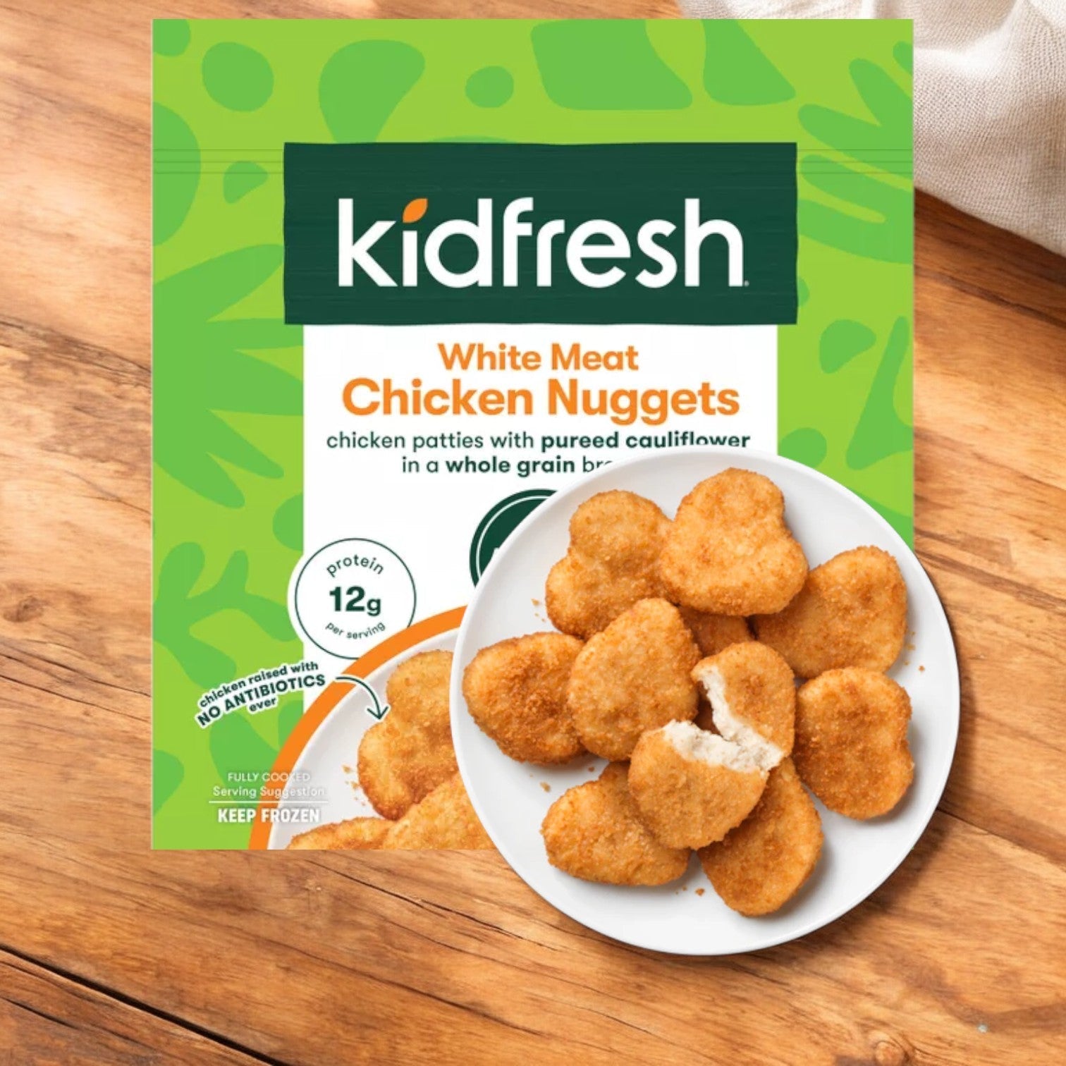 希少Nuggets:OriginalArtyfactsFromTheFirstP Kidfresh Frozen Chicken Nuggets - 16.35 oz