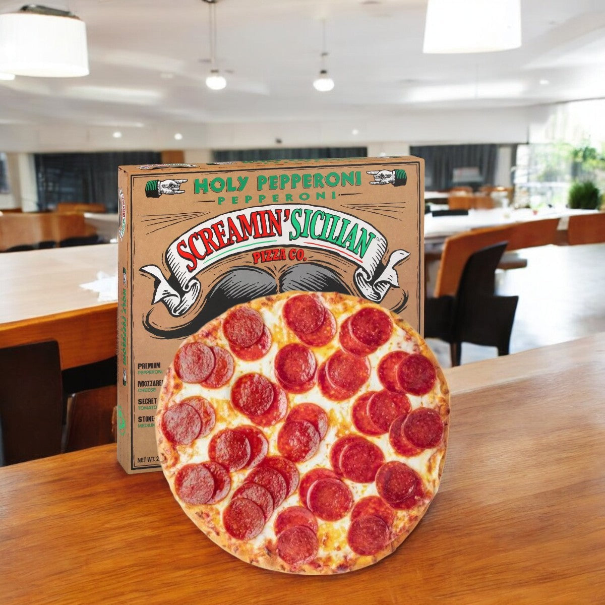 Screamin' Sicilian Holy Pepperoni Frozen Pizza - 22.30oz- 1 Count