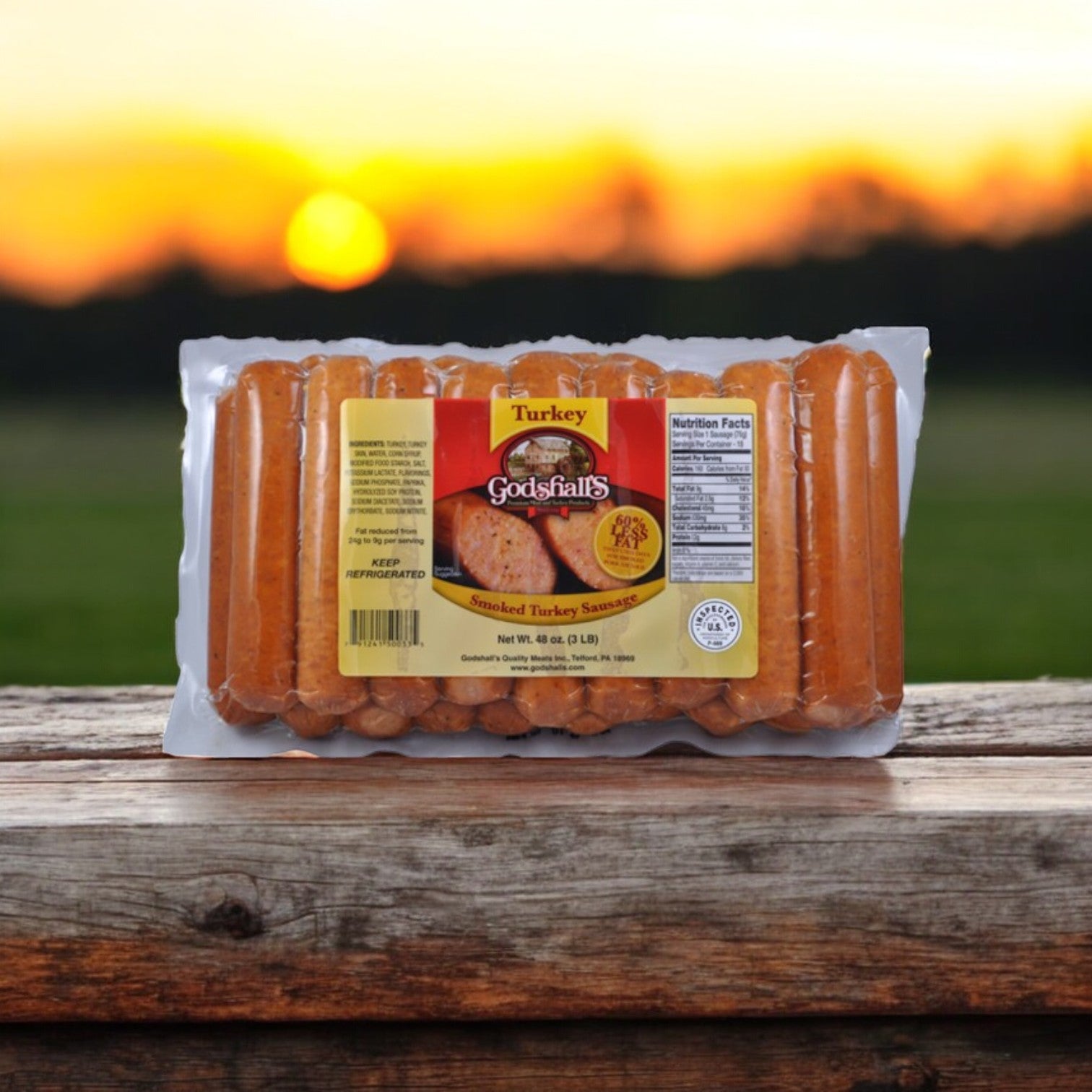 Godshall’s Halal Turkey Franks – 3 lbs