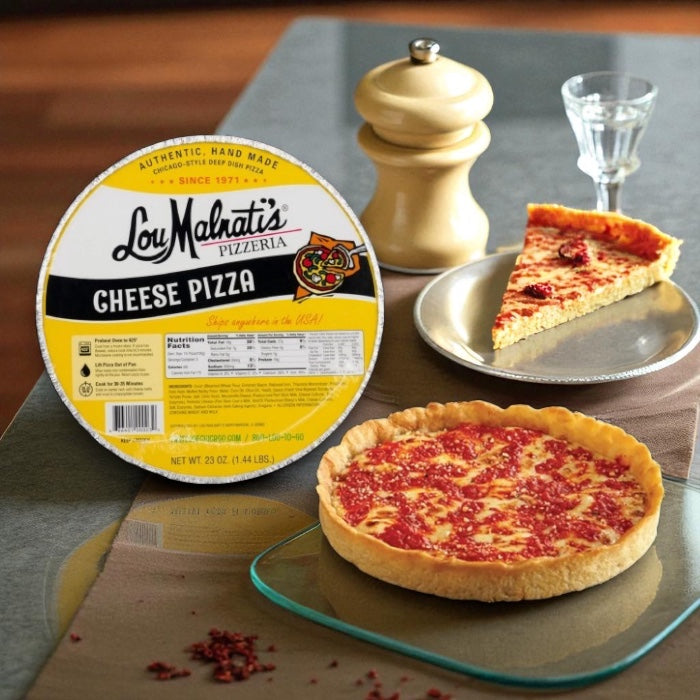 Lou Malnati's Deep Dish Pizza Cheese, 23 oz. - 1 Count