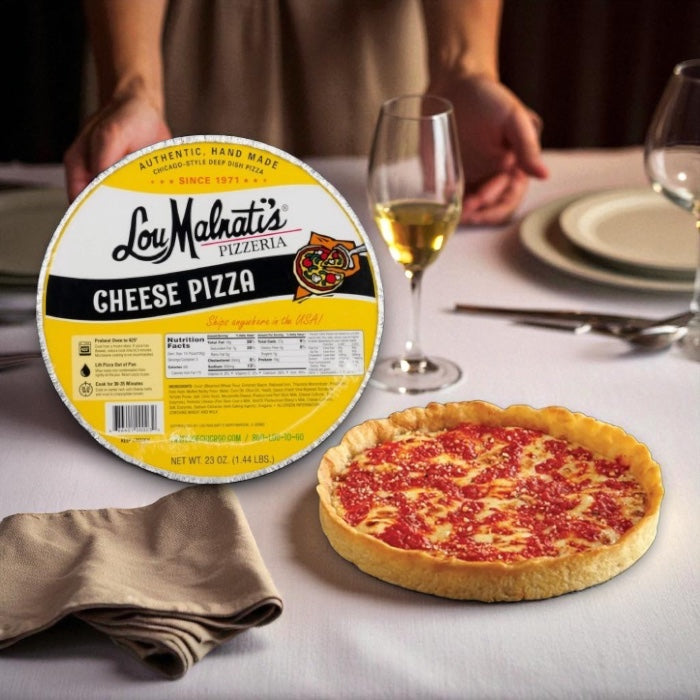 Lou Malnati's Deep Dish Pizza Cheese, 23 oz. - 1 Count
