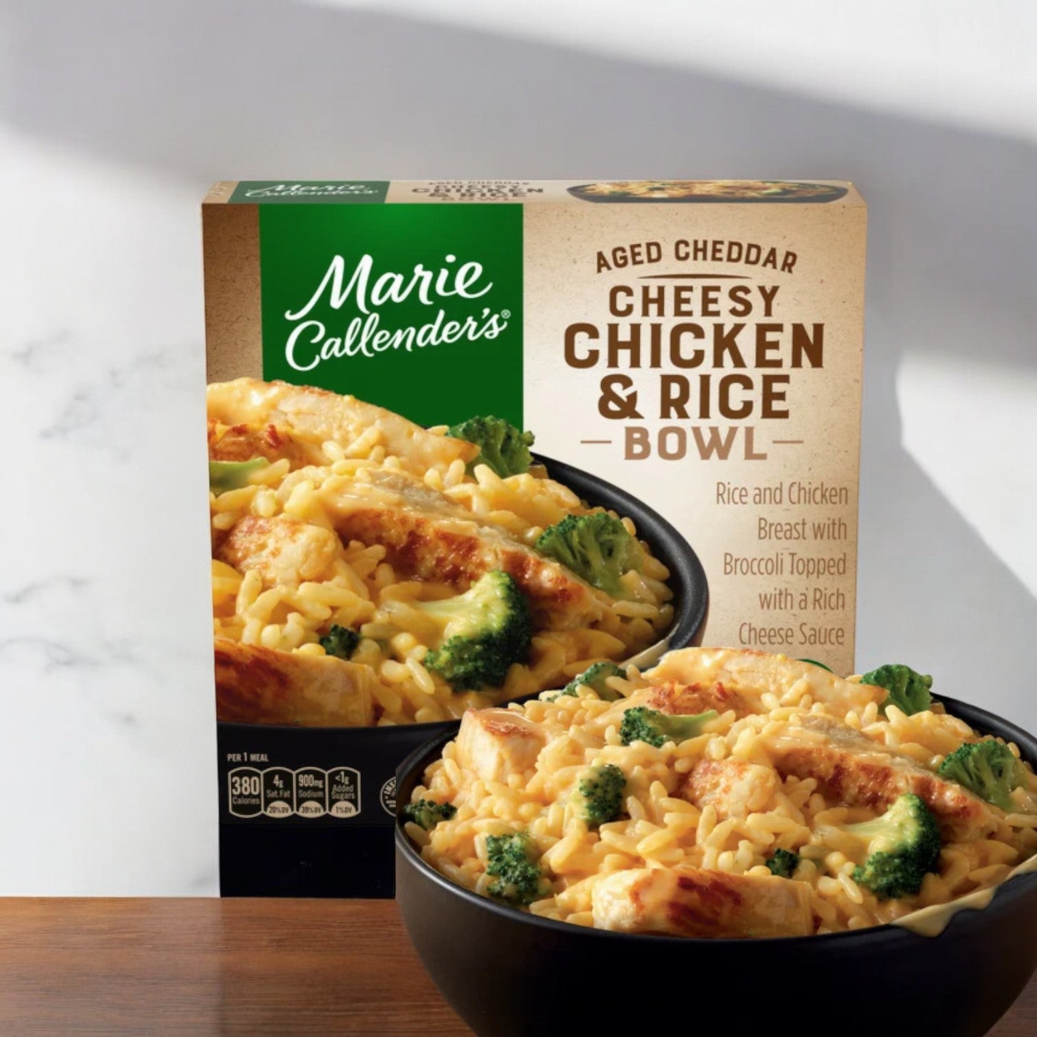 Marie Callender's Aged Cheddar Cheesy Chicken and Rice Bowl, 12 oz. -