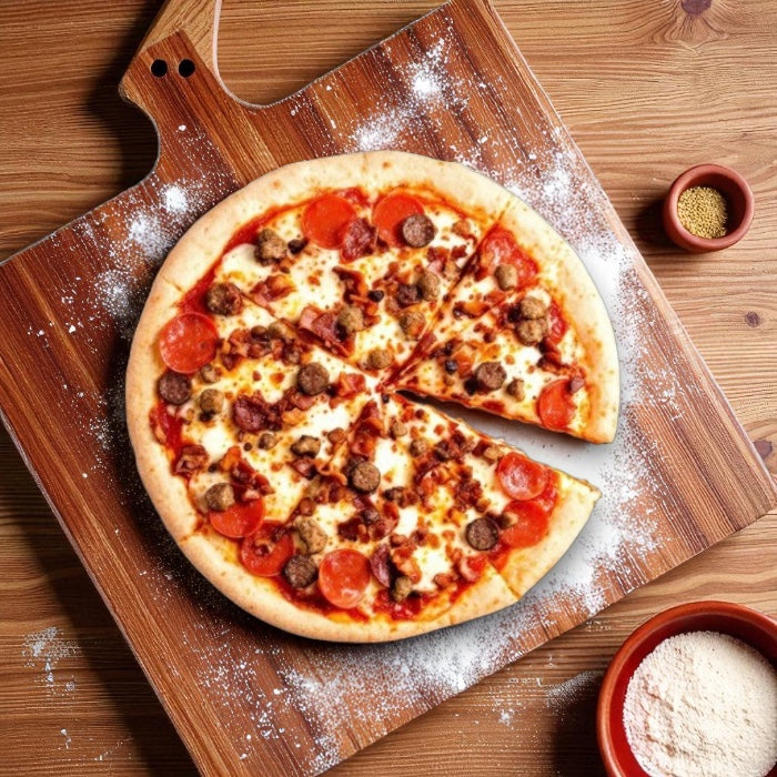 Milton's Meat Lover's Cauliflower Crust Pizza, 17.5 oz, 2-count - 1 pack