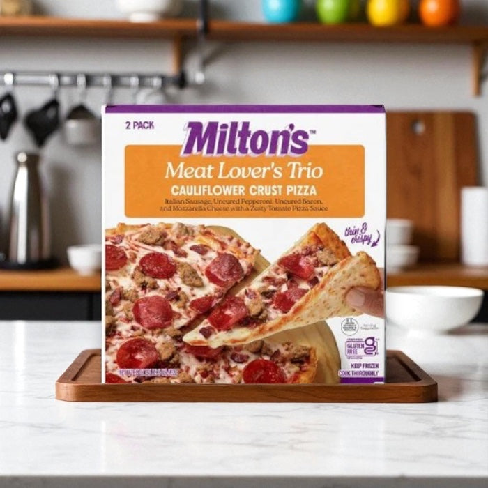 Milton's Meat Lover's Cauliflower Crust Pizza, 17.5 oz, 2-count - 1 pack