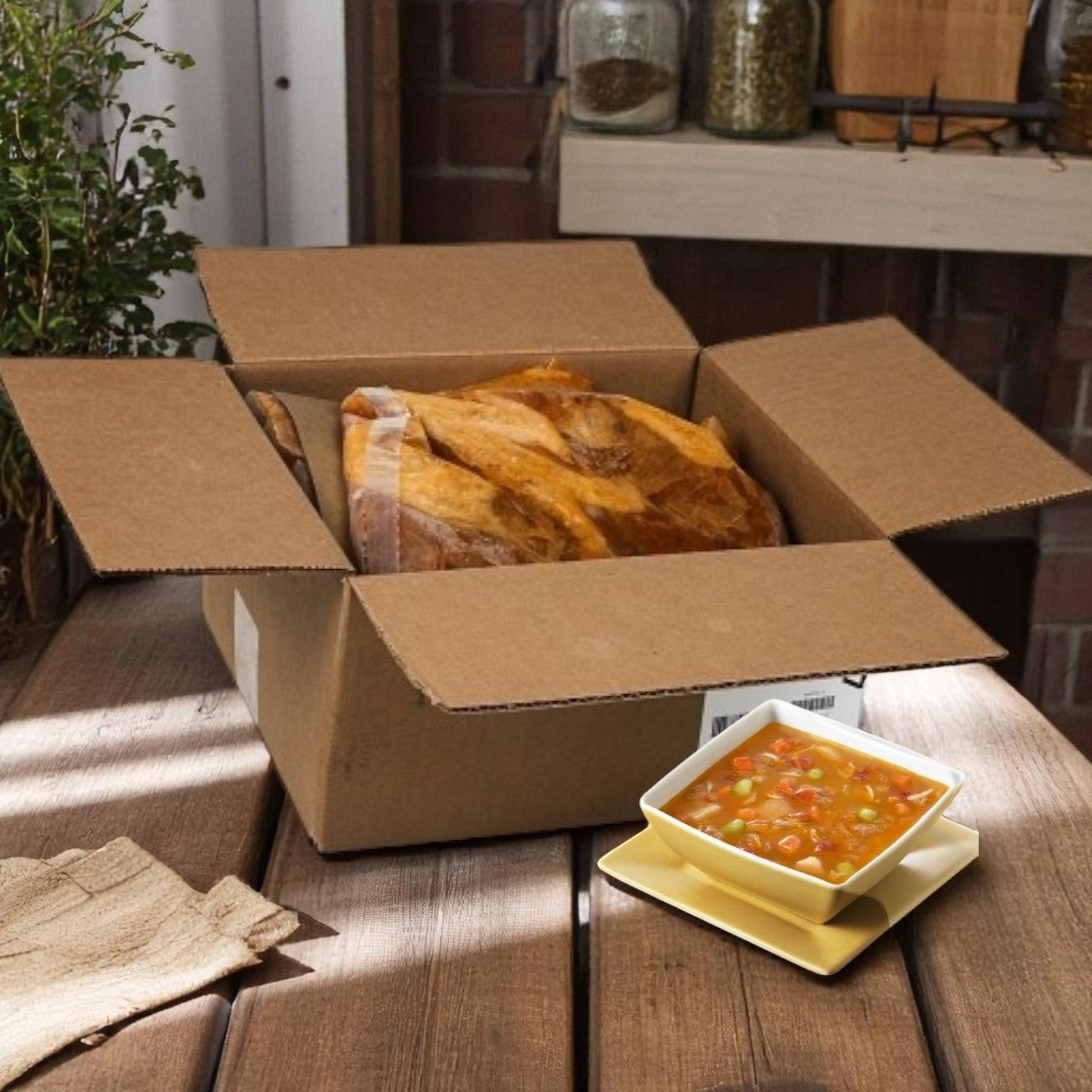 Phillips Maryland Style Crab Soup – 4 lb Tub, 4/Case-Please Note: This item requires an additional 2–3 business days for processing before it ships. If your order is time-sensitive, please plan accordingly  Sale price