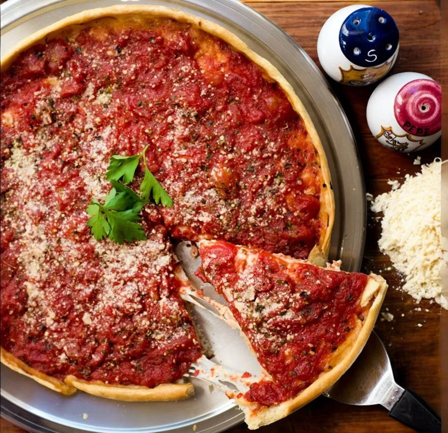 My Pi Pizza Chicago Italian Sausage Deep Dish Pizza-12 inch-1 Pizza