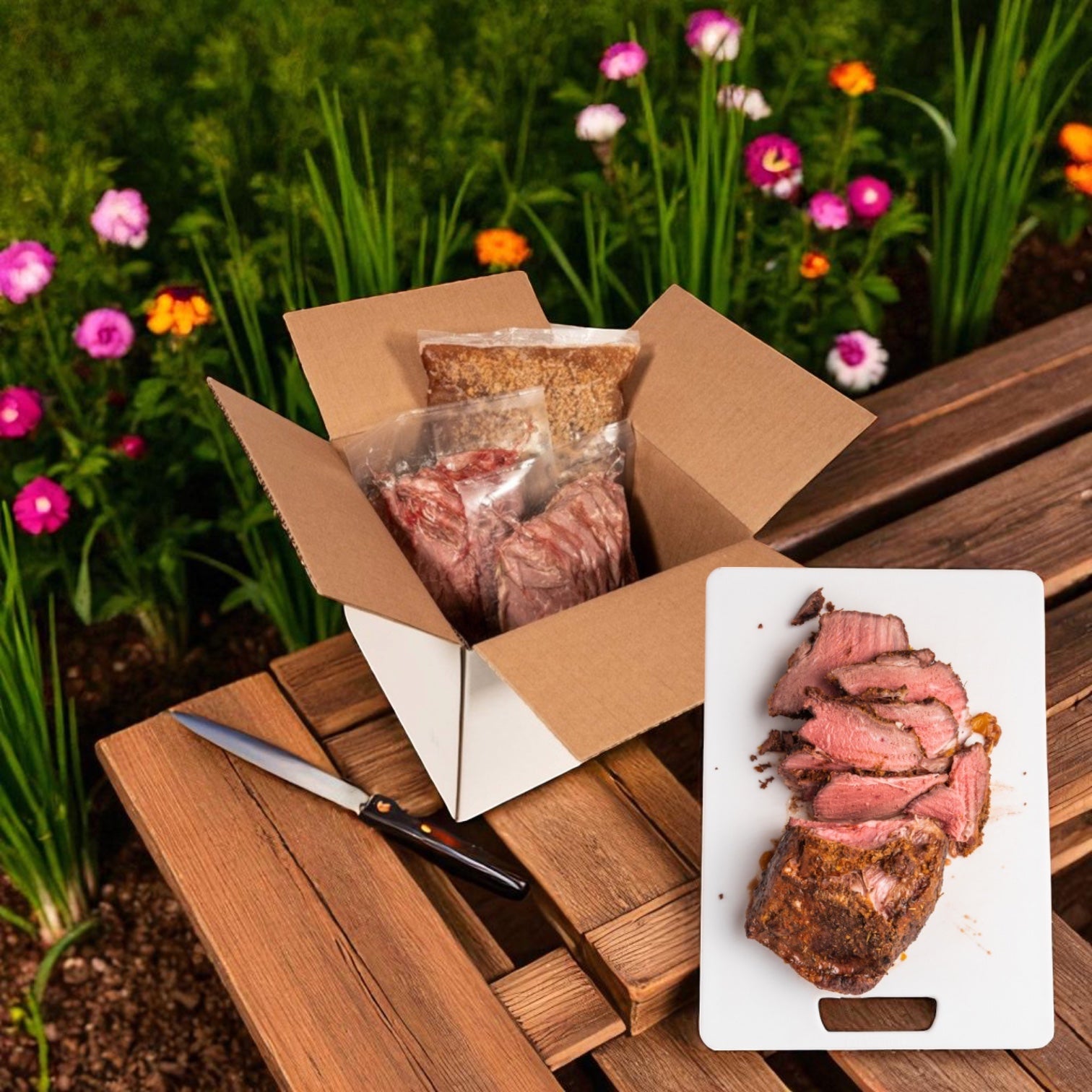 Devanco Foods Beef, Sliced Italian-Style with Gravy - 10 lb Package (5 lb Beef, 4 lb Gravy)