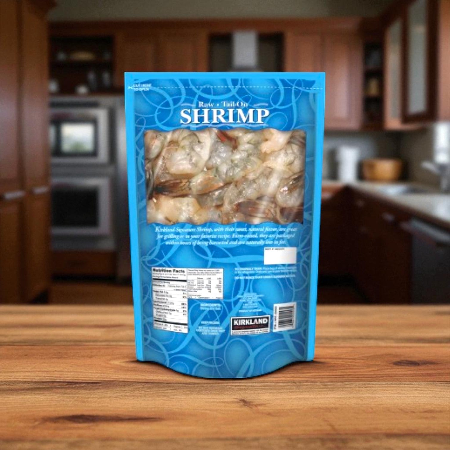 Kirkland Signature Raw Shrimp-1.5 Ibs- 1 Bag