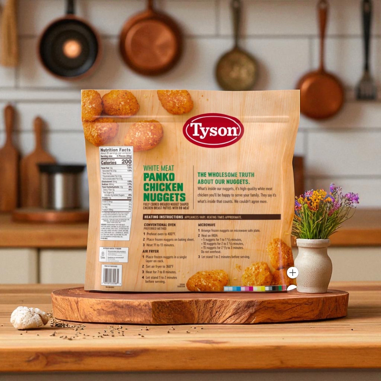 Tyson Panko Chicken Nuggets, 5 lbs