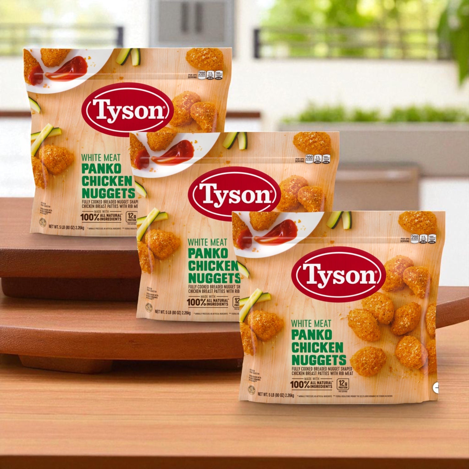Tyson Panko Chicken Nuggets, 5 lbs - 3 Count