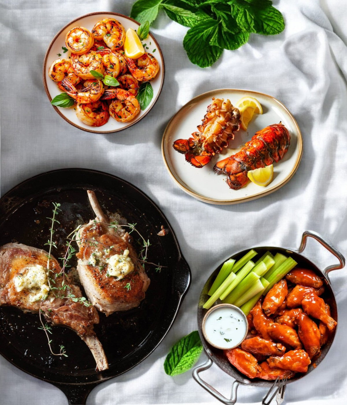 Meat and Seafood