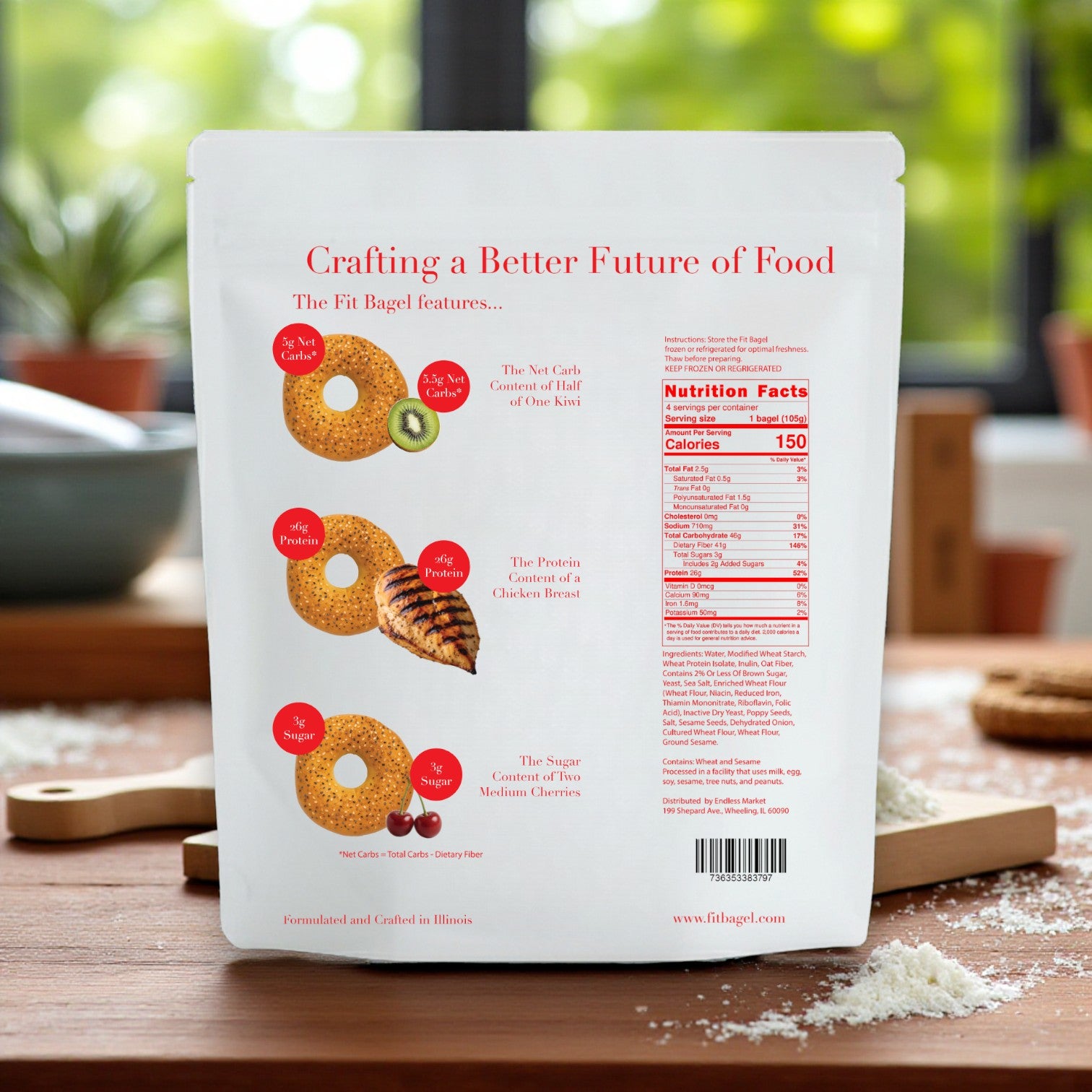 Better Bagels & The Fit Bagels- 4 Combo Bagel Pack! 16 Total Bagels!