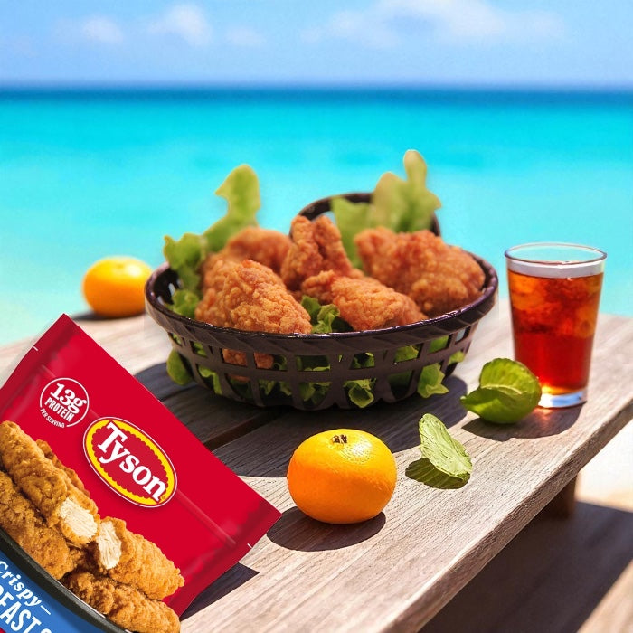 Tyson Frozen Crispy Chicken Breast Strips  25 oz - 1 count