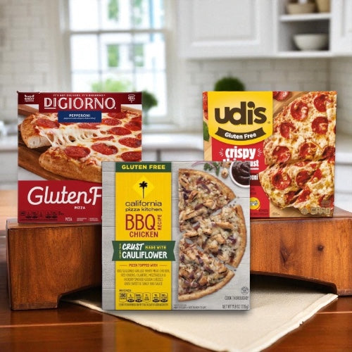 Gluten-Free Frozen Pizza Bundle, DiGiorno, CPK BBQ Chicken & Udi's Pepperoni (3 Pizzas)