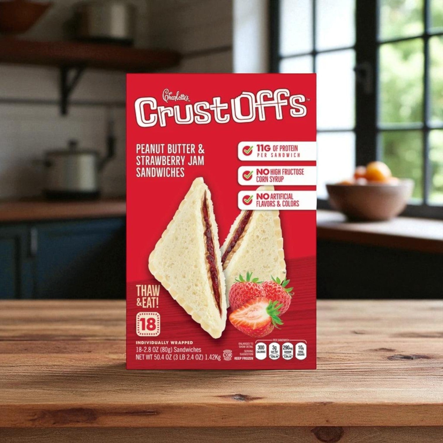 Uncrustables & Strawberry Crustoffs Combo – 42 Total Sandwiches!