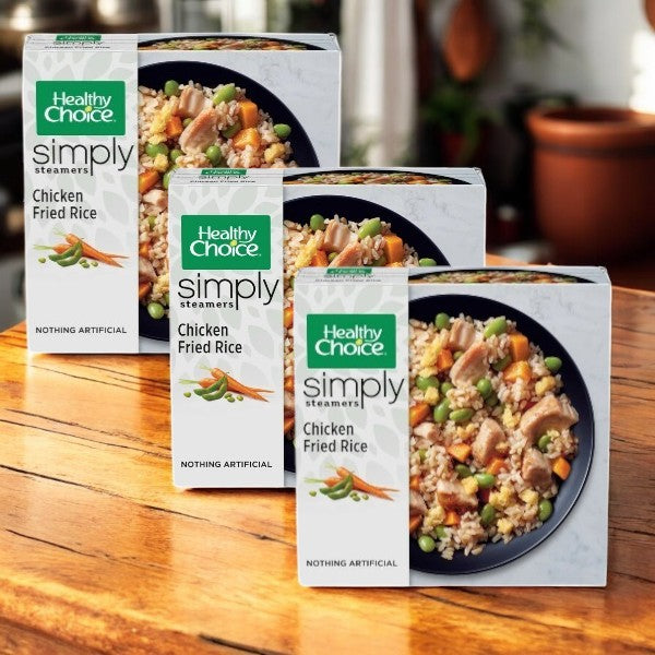 Healthy Choice Simply Steamers Chicken Fried Rice , 10 oz. - 3 Count