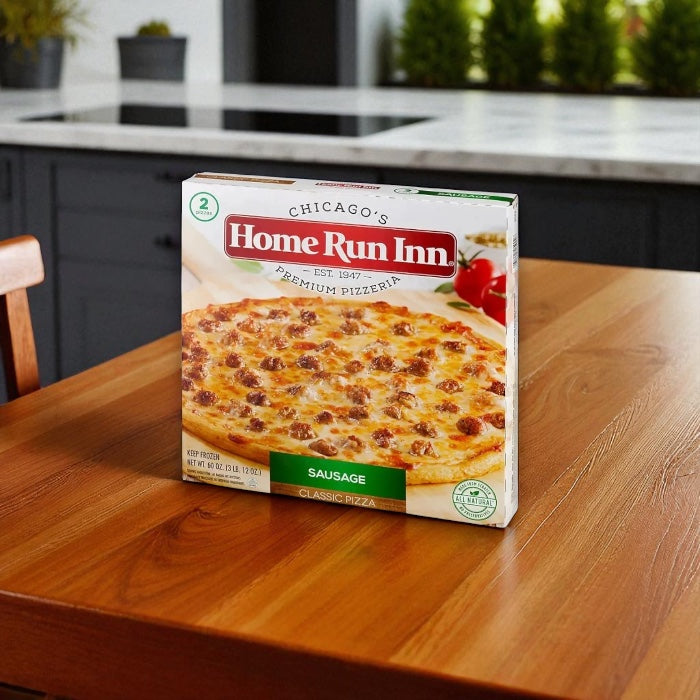 Home Run Inn Classic Sausage Pizza, 60 oz. - 1 Pack (2 Pizzas)