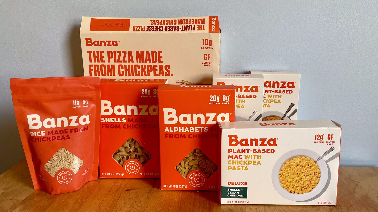 Banza Roasted Veggie Pizza- 1 Count