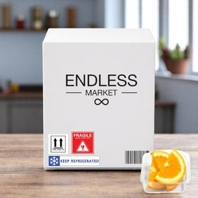 Sliced Oranges,  2.5 oz. - 50 Pack - Made to Order! 7 Days Shelf Life When You Receive