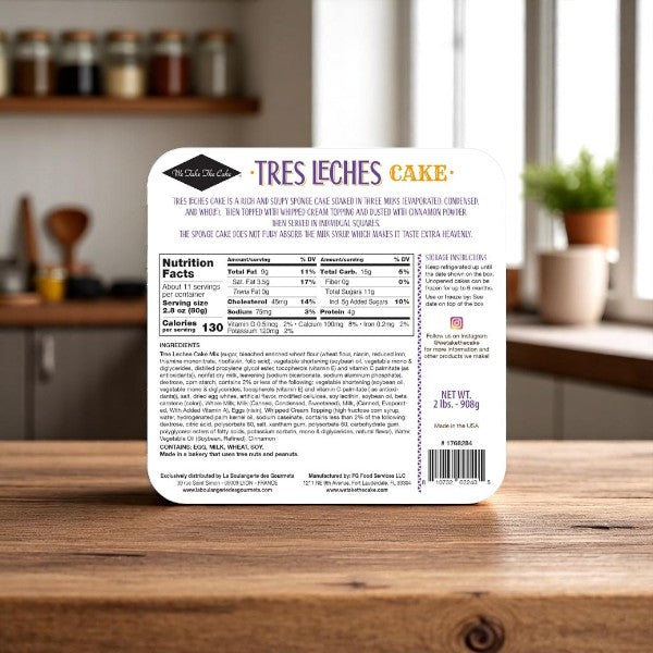 We Take the Cake Tres Leches Cake- 2Ibs- 3 Packs