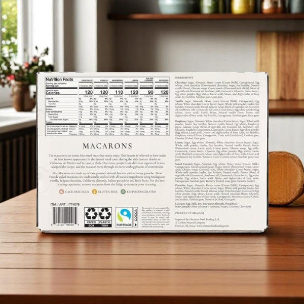 Le Chic Patissier Macarons Variety, 36 Count- 1 Pack