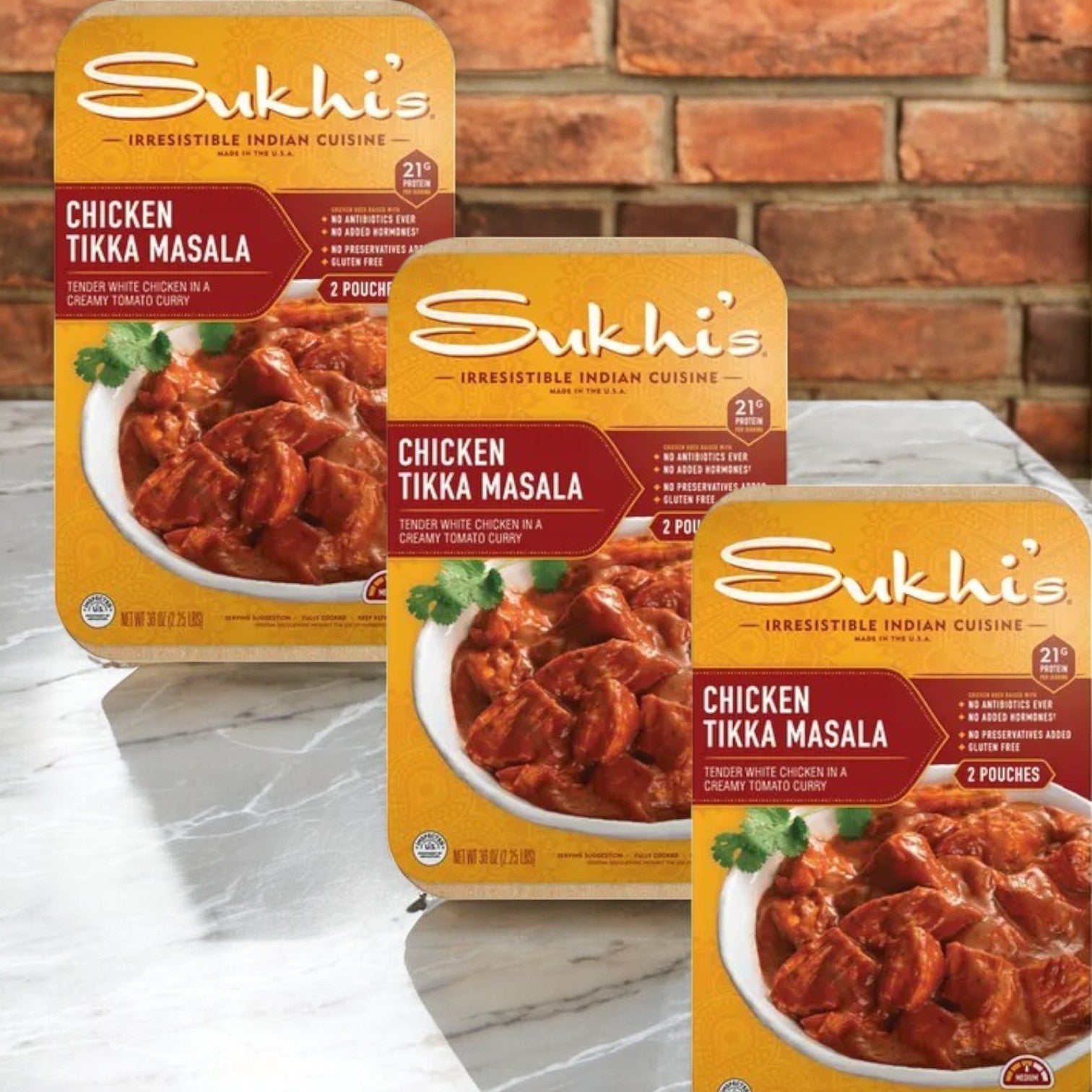 Sukhi's Indian Chicken Tikka Masala- 3 Count