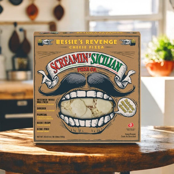 Screamin' Sicilian Pizza, Cheese,- 1 Count