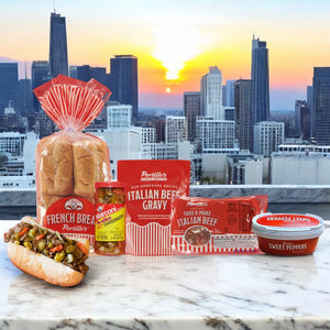 Portillo's 8 Italian Beef Sandwich Combo! Includes Everything! Perfect For Parties!
