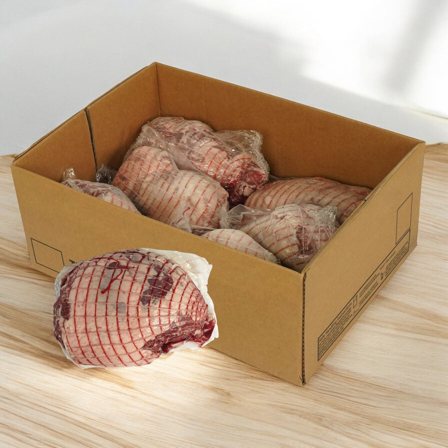 Butcher’s Block Boneless Halal Lamb Leg – Frozen, 5/6 Pound (36 Pounds