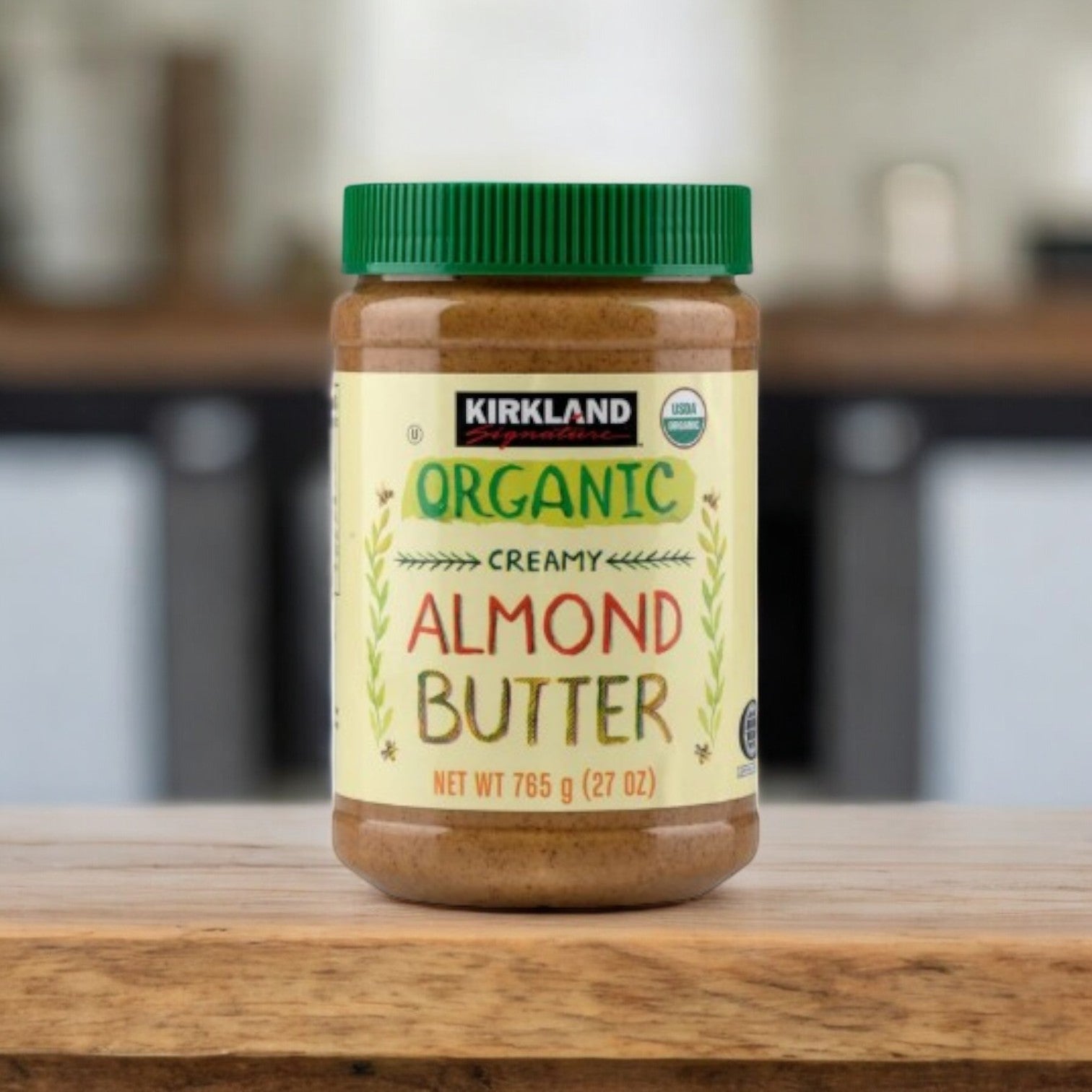Kirkland Signature Organic Creamy Almond Butter, 27 oz
