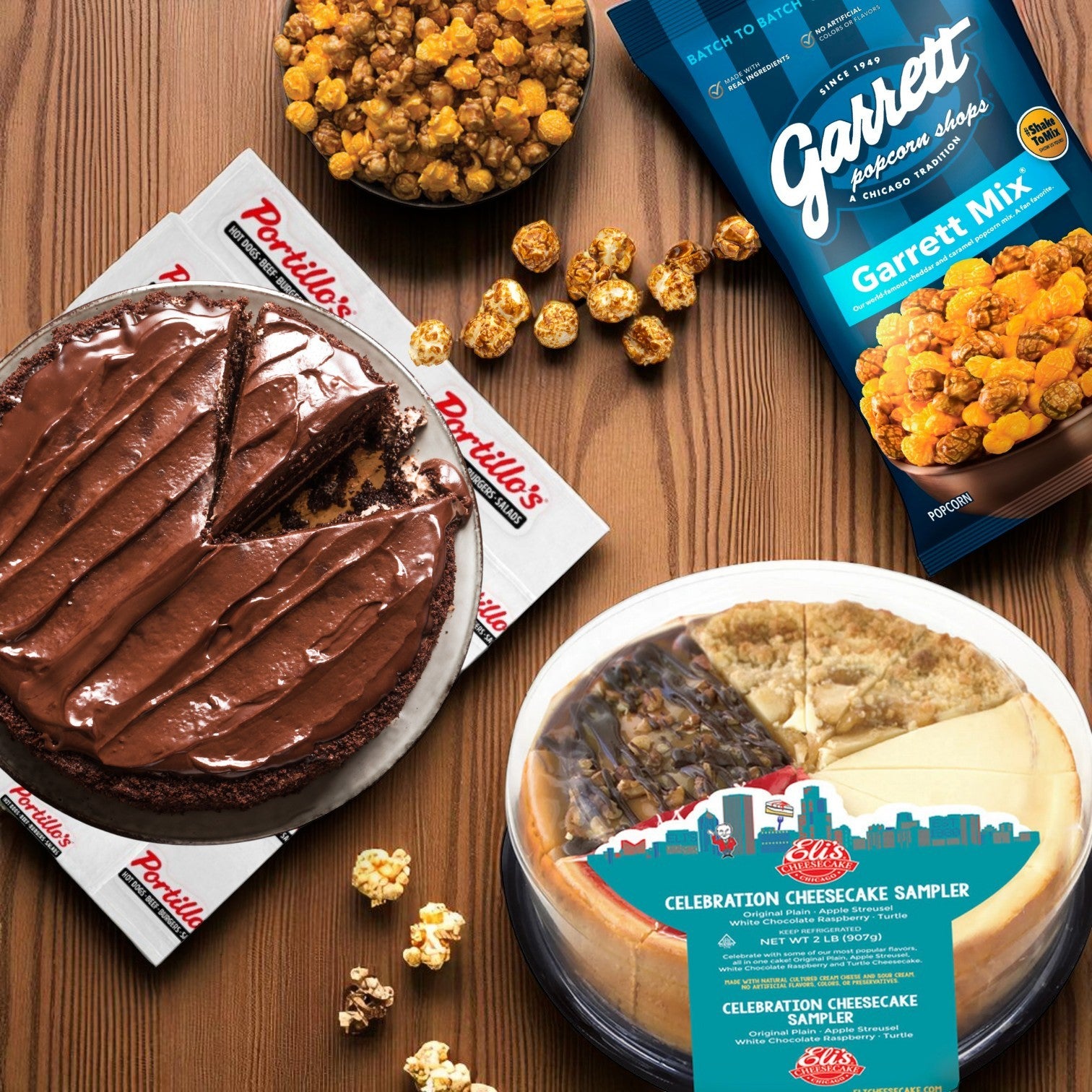 Chicago Dessert Sampler With Garrett Popcorn | Endless Market